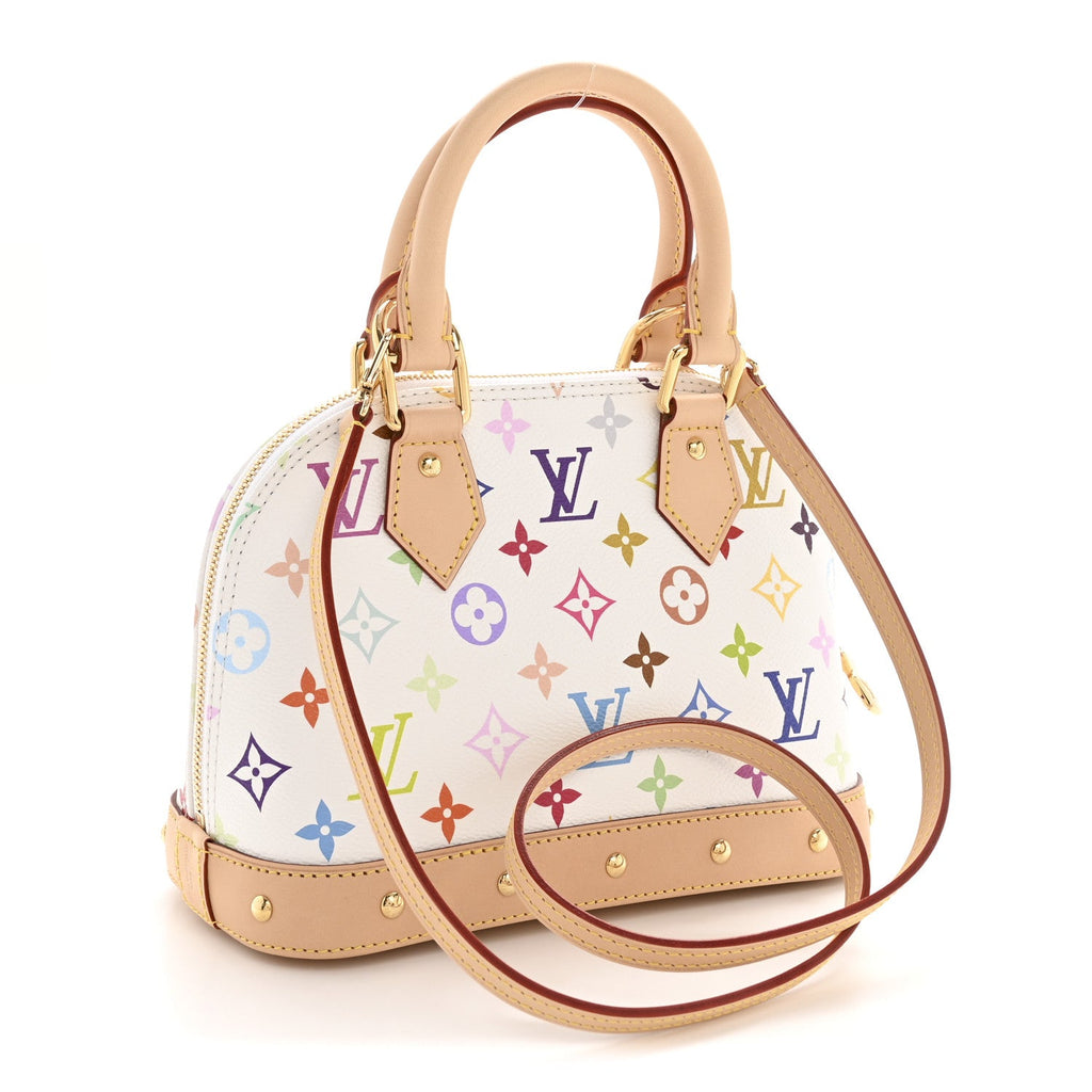 Louis Vuitton LV x TM Monogram Multicolor Alma BB White