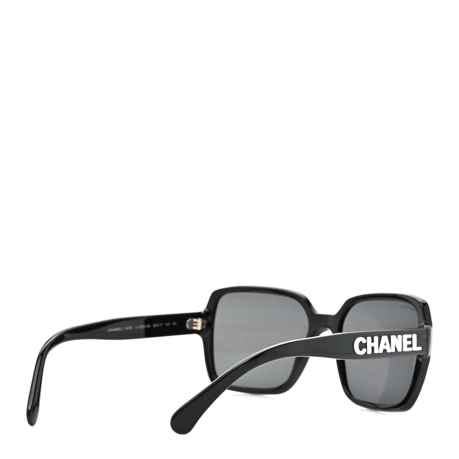 Acetate Square Sunglasses 5408 Black