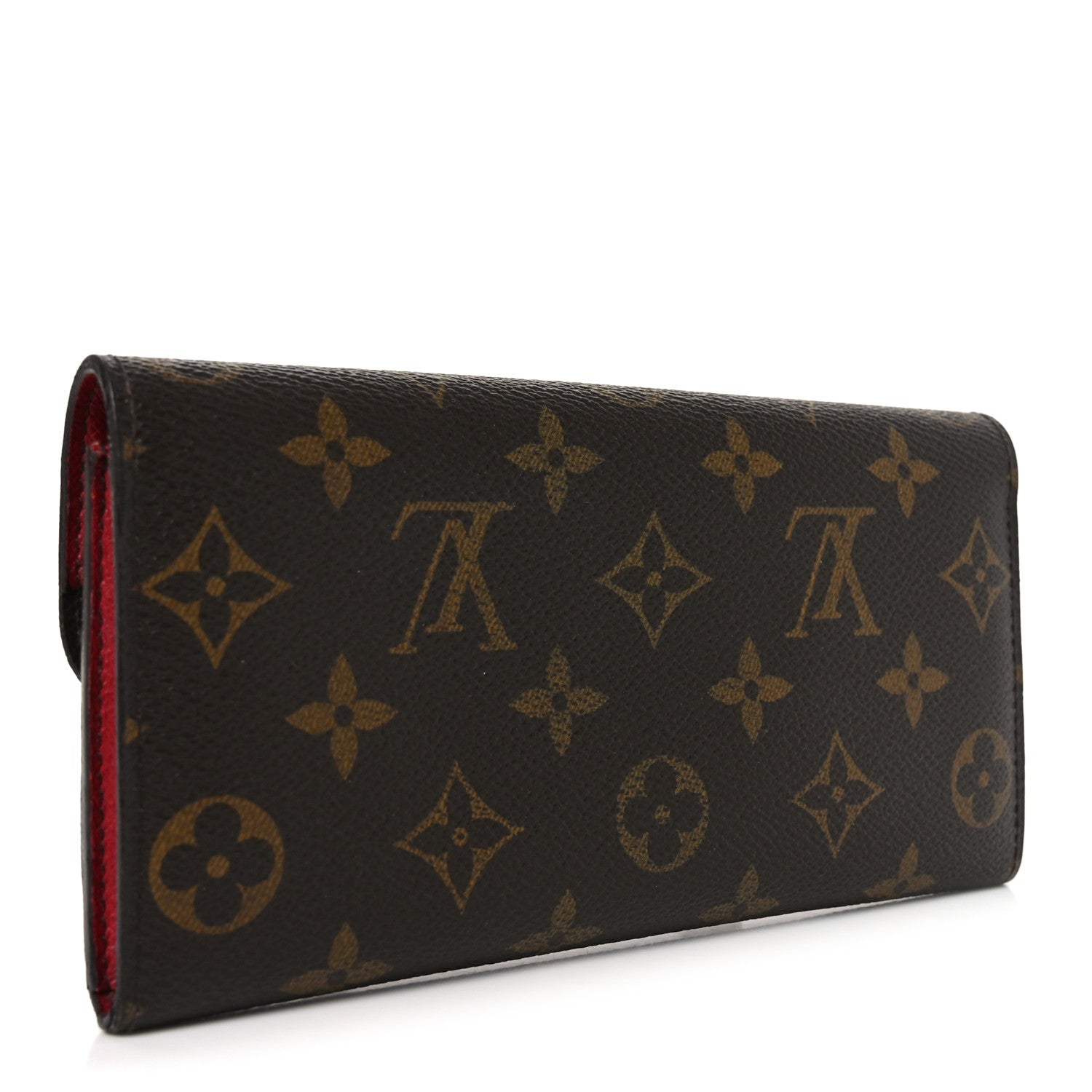 Louis Vuitton Monogram Emilie Wallet Fuchsia