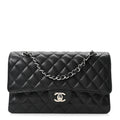 Chanel Caviar Quilted Medium Double Flap Black