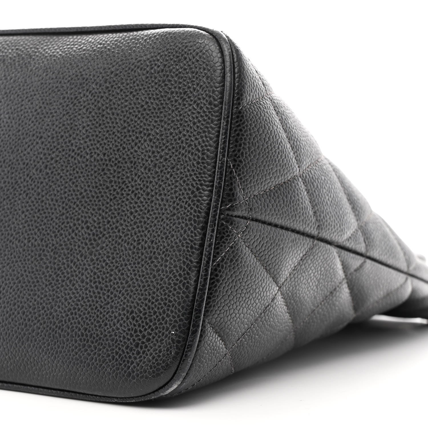 Chanel Caviar Quilted Medallion Tote Black