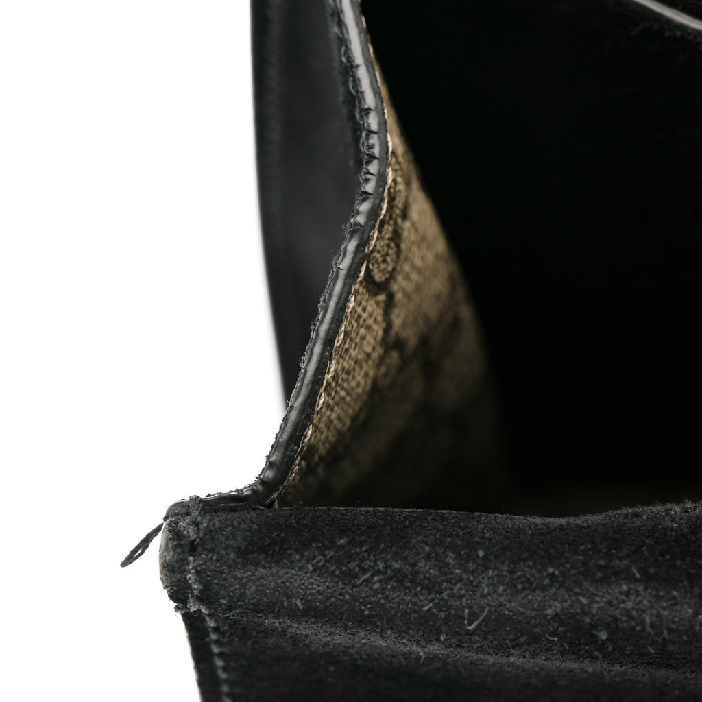 Gucci GG Supreme Monogram Medium Dionysus Shoulder Bag Black