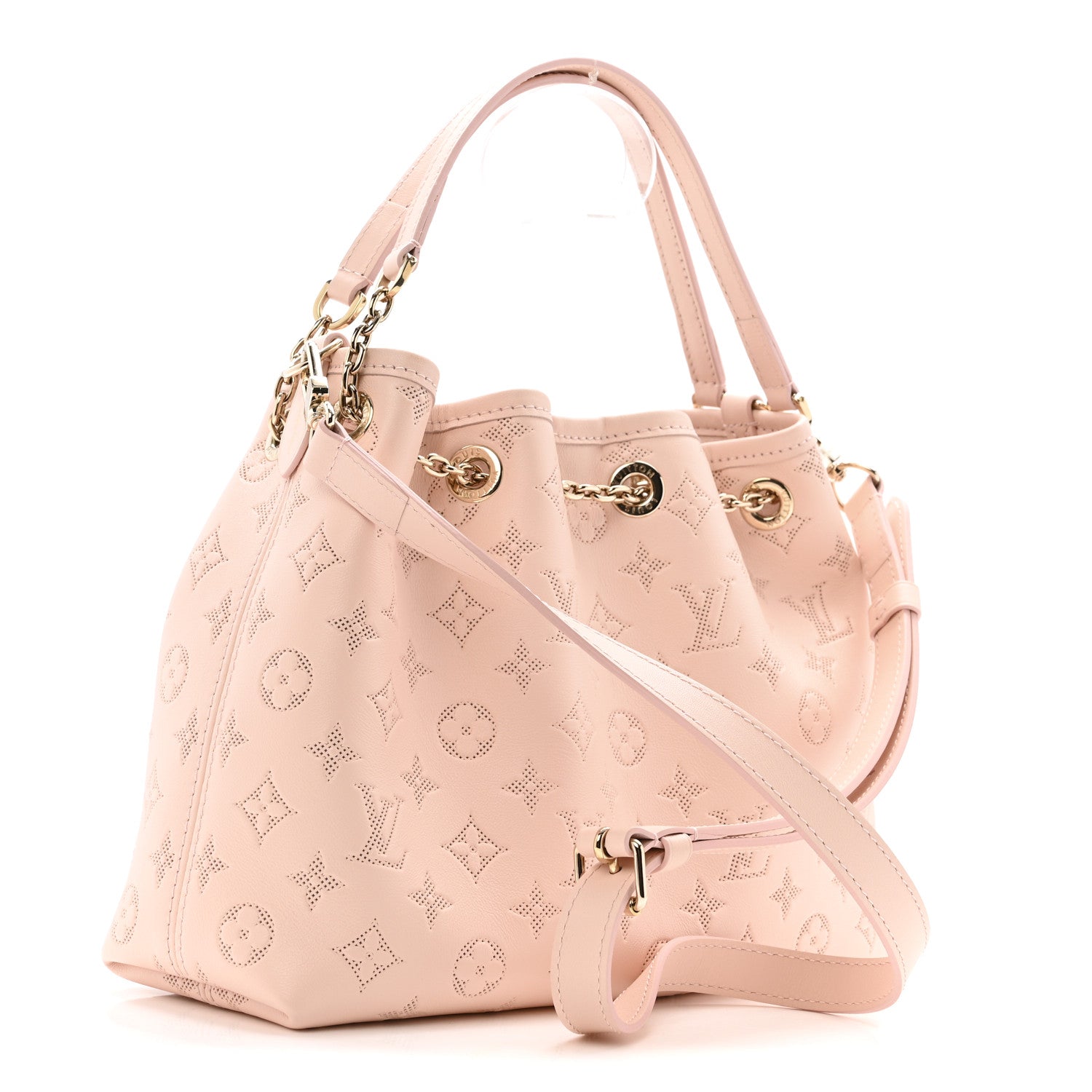 Louis Vuitton Embossed Monogram LV Bundle Jasmine Pink