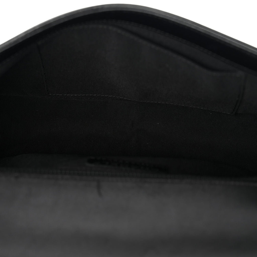 Chanel Lambskin Quilted New Medium Boy Flap Black