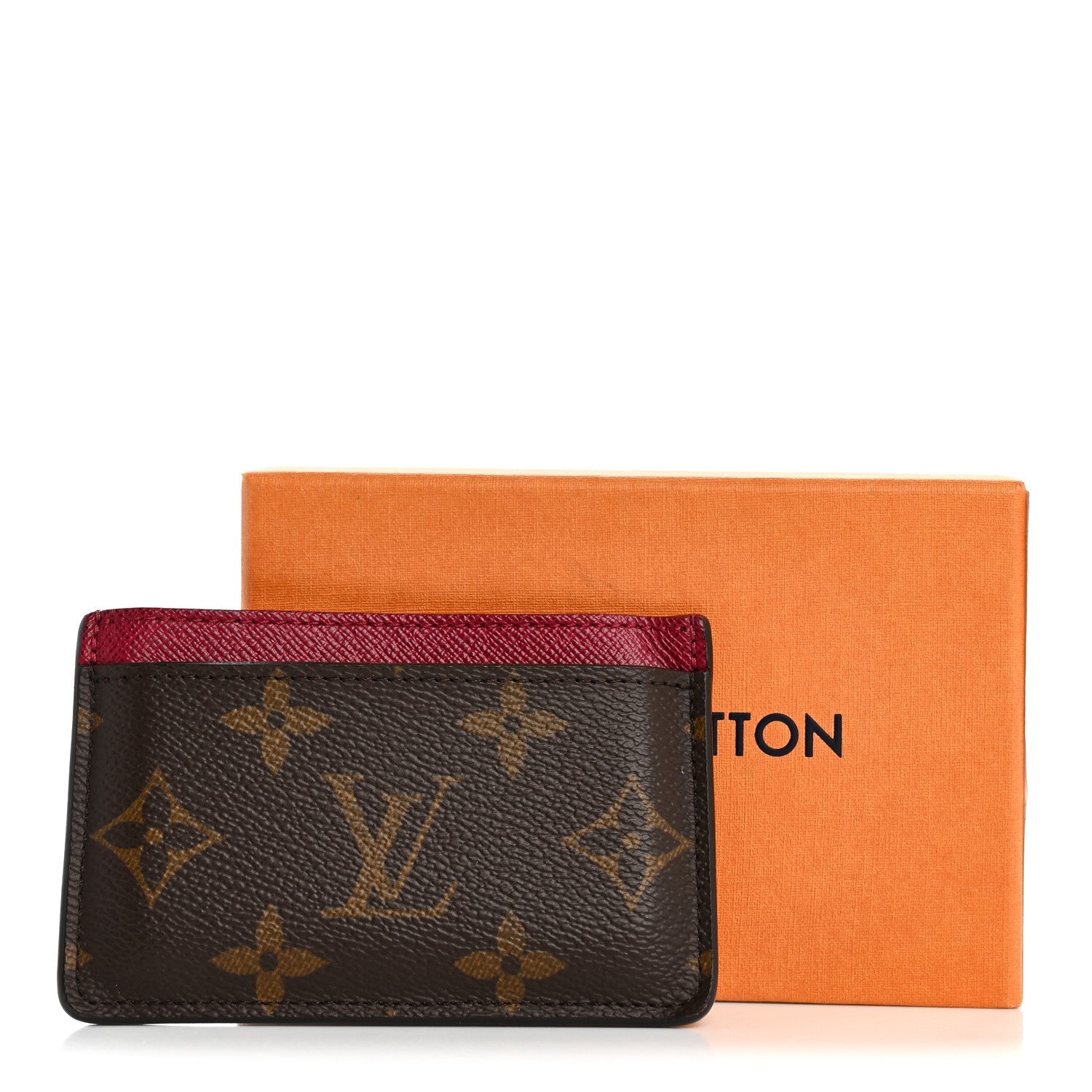 Louis Vuitton Monogram Card Holder Fuchsia