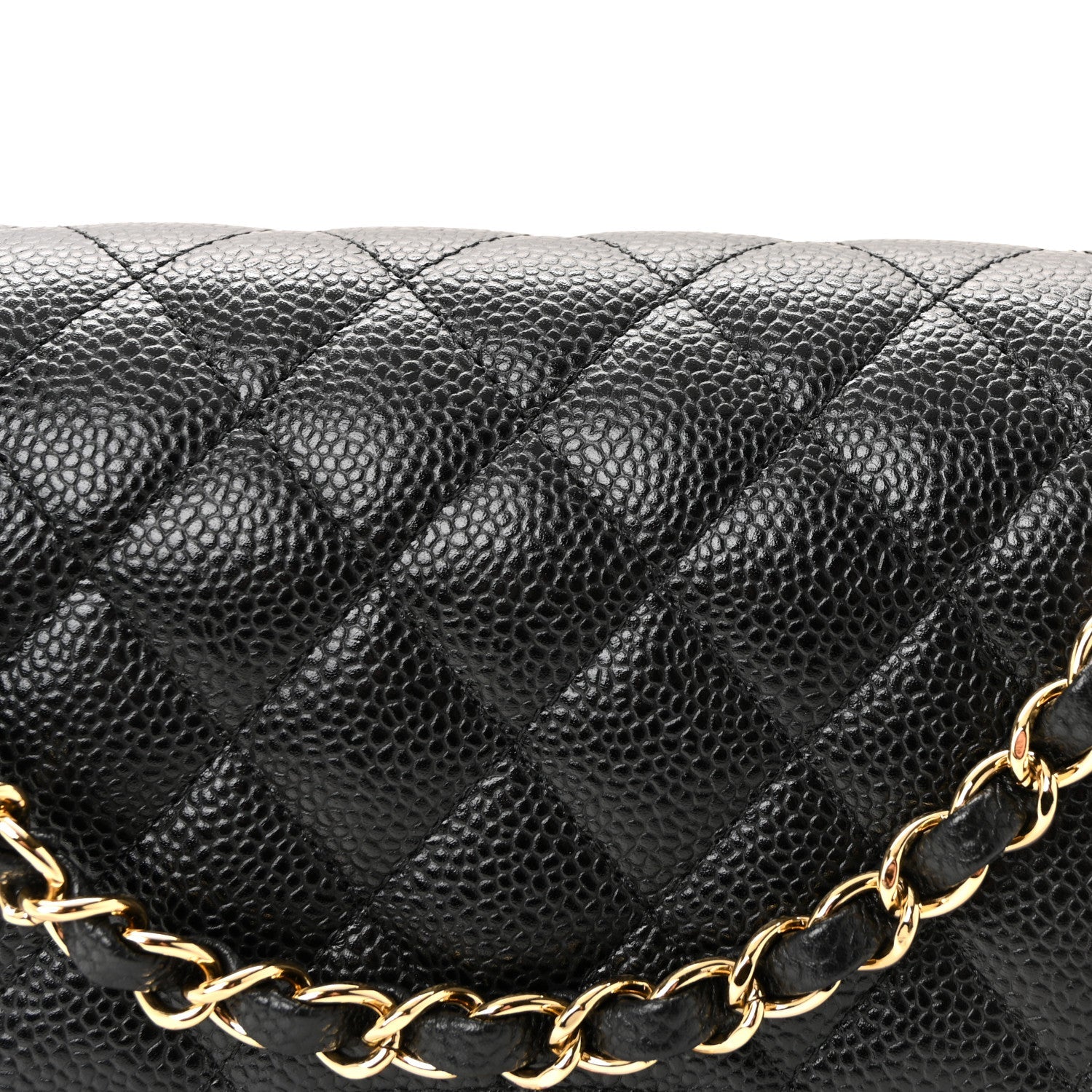 Chanel Caviar Quilted Medium Double Flap Black