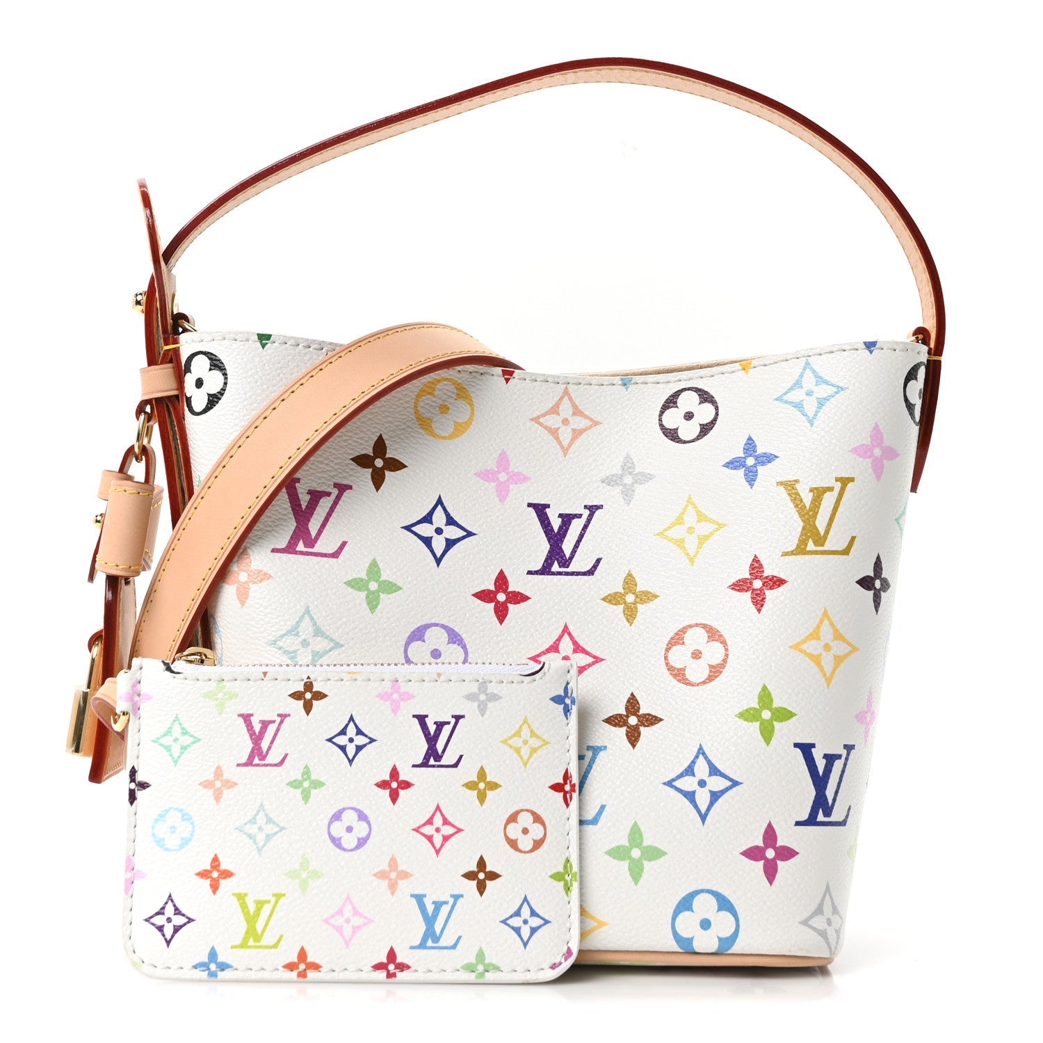 Louis Vuitton LV X TM Monogram Multicolor All In BB White