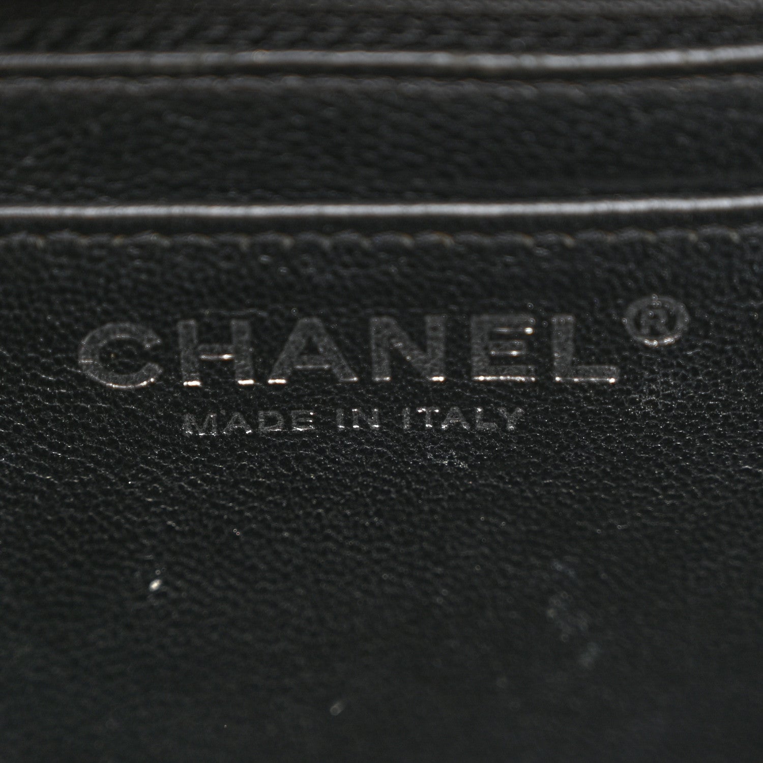 Chanel Patent Calfskin Quilted Mini Square Flap Black
