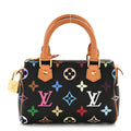 Louis Vuitton Monogram Multicolor Mini Sac HL Speedy Black