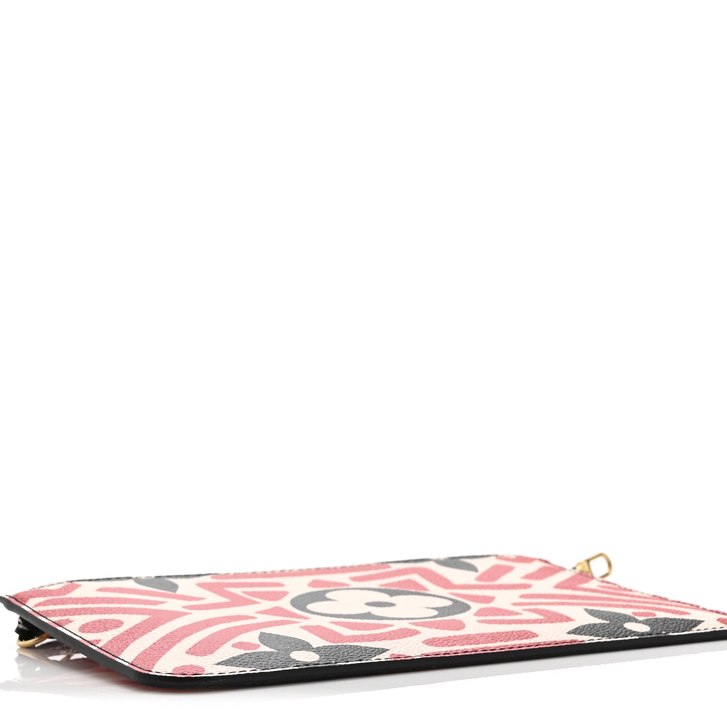 Louis Vuitton Monogram Giant Crafty Neverfull MM GM Pochette Creme Rouge Black