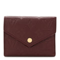 Louis Vuitton Empreinte Victorine Wallet Wine
