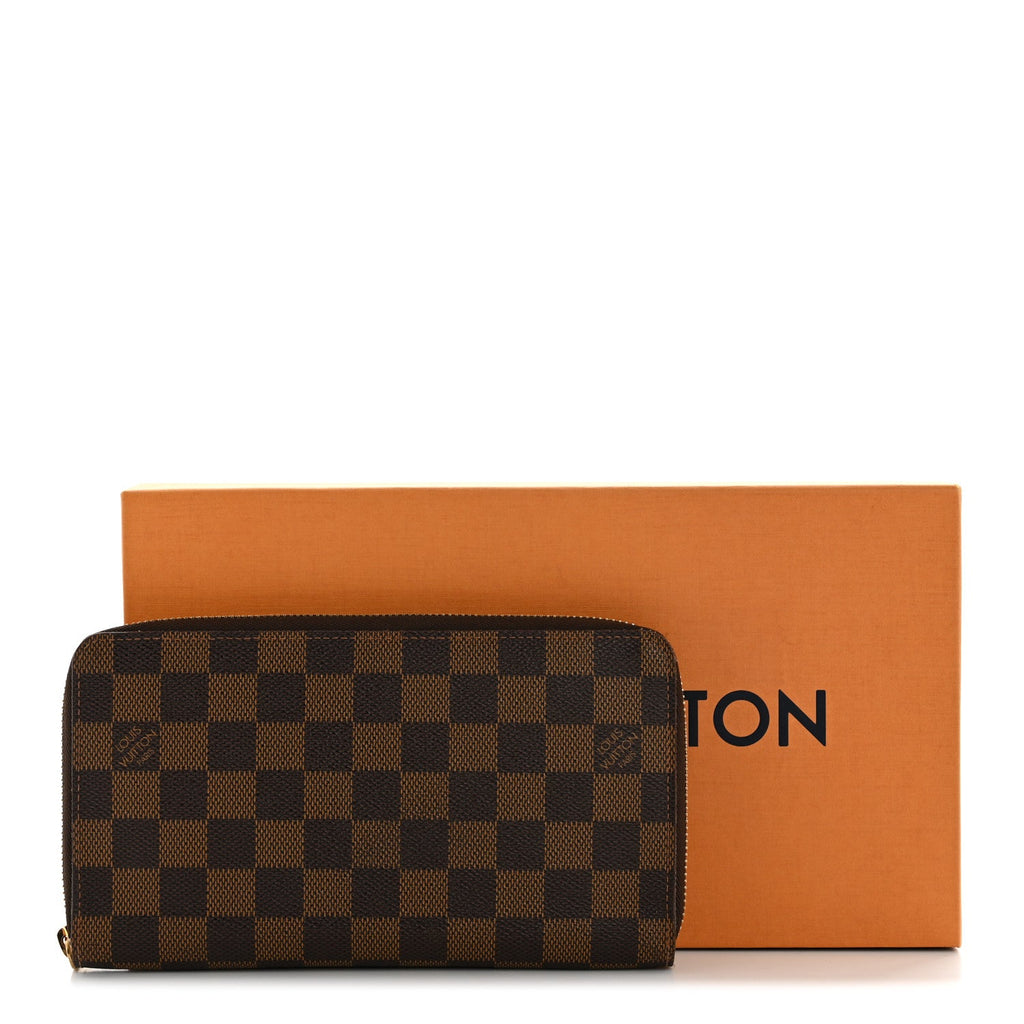 Louis Vuitton Damier Ebene Zippy Organizer Wallet