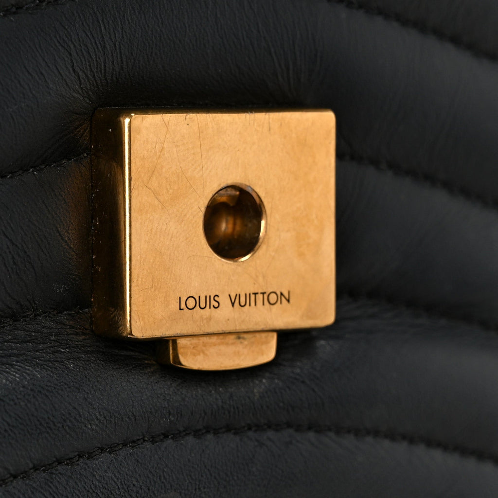 Louis Vuitton Calfskin New Wave Chain MM Black