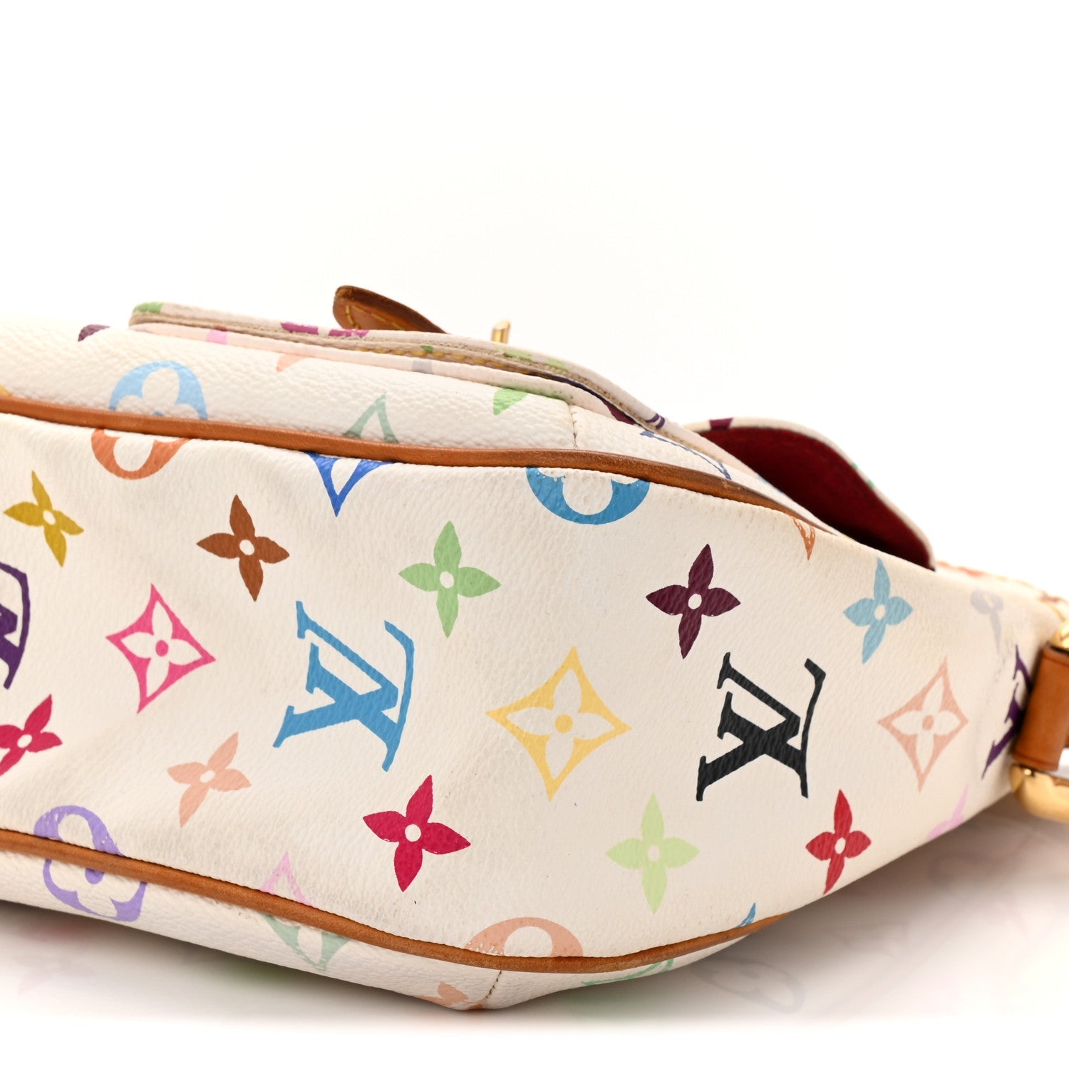 Louis Vuitton Monogram Multicolor Lodge PM White