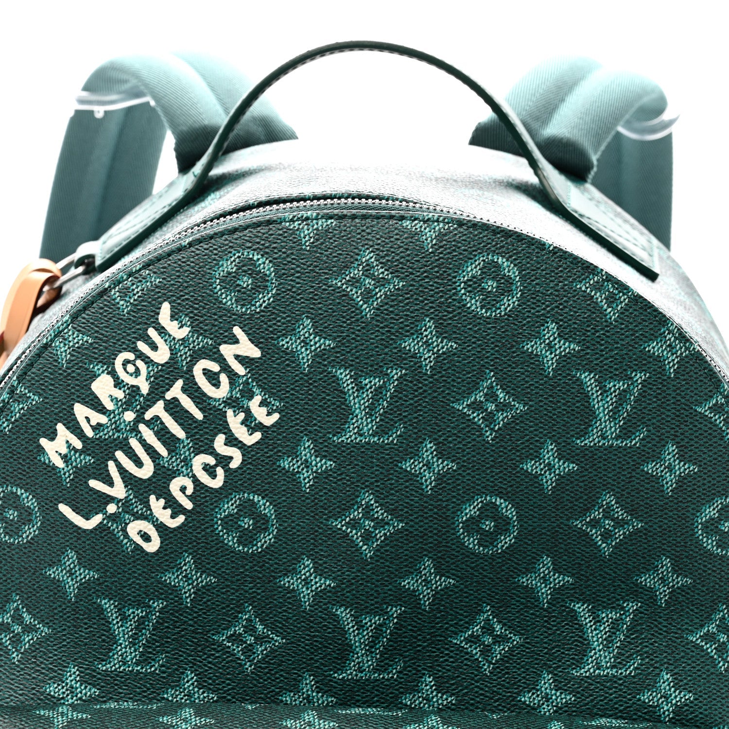 Louis Vuitton Monogram Heritage Discovery Backpack PM Green