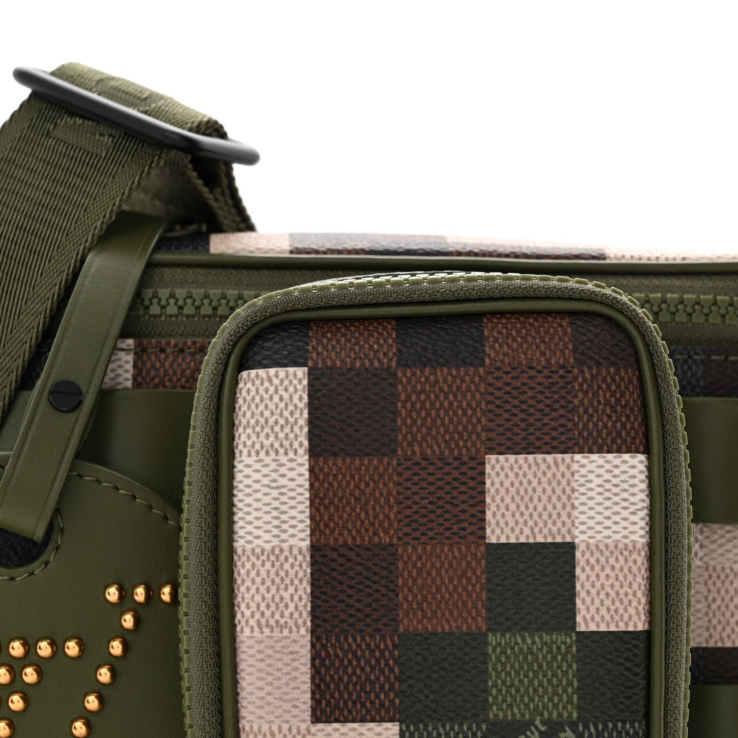Louis Vuitton Damoflage LV Trail Wearable Wallet Green