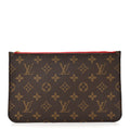 Louis Vuitton Monogram Neverfull MM GM Pochette Cherry