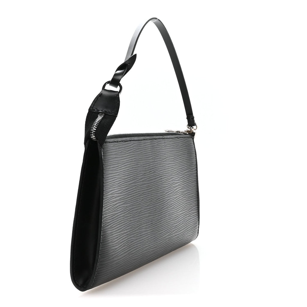 Louis Vuitton Epi Pochette Accessories 24 Black