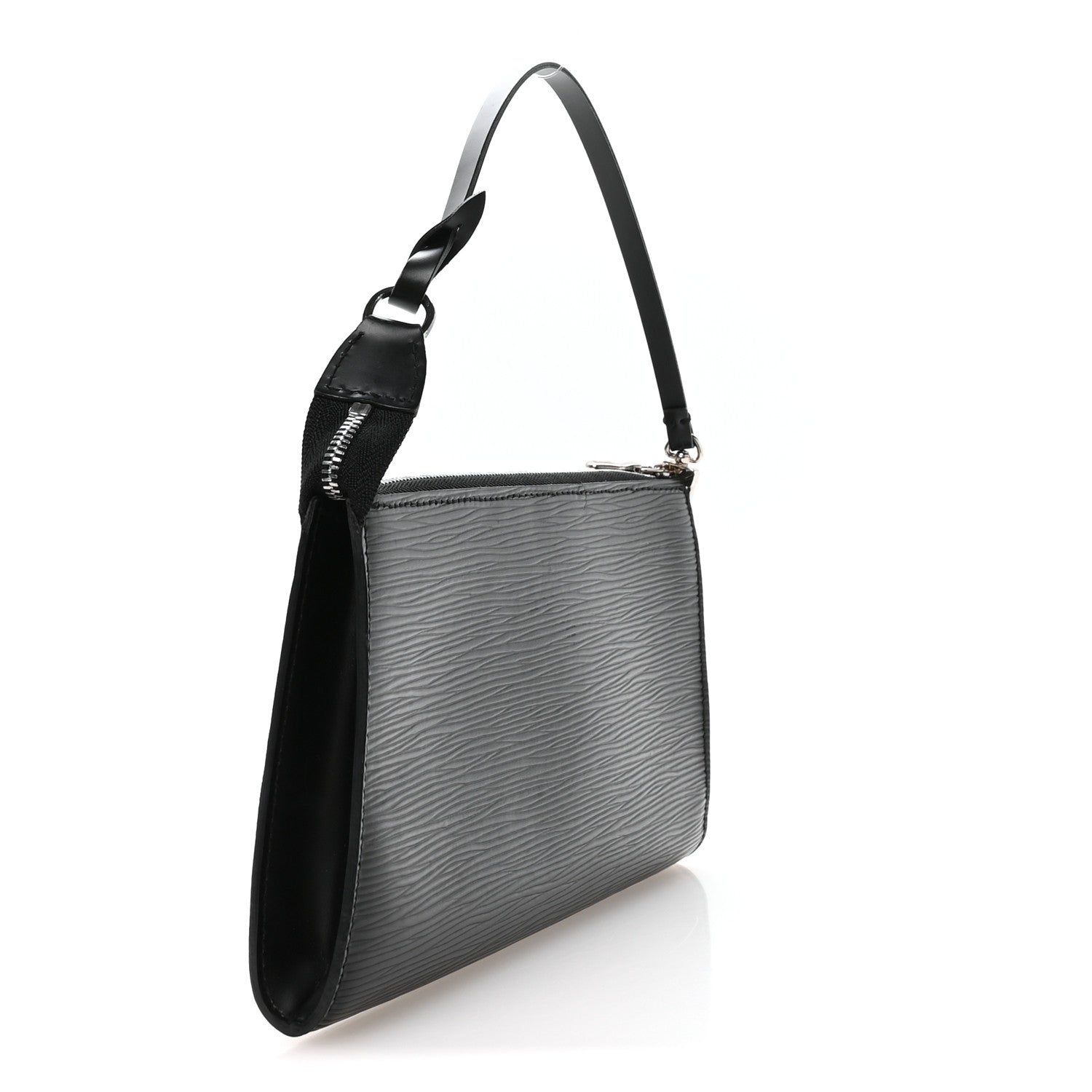 Louis Vuitton Epi Pochette Accessories 24 Black