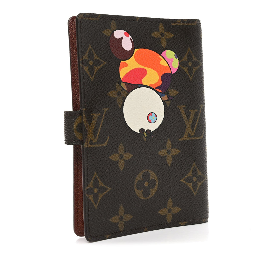 Louis Vuitton Monogram Panda Small Ring Agenda Cover
