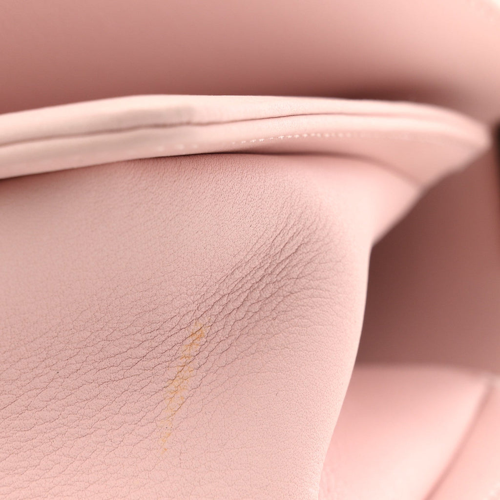 Chanel Calfskin Quilted Medium Boy Flap Light Pink