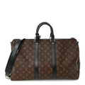 Louis Vuitton Monogram Macassar Keepall Bandouliere 45