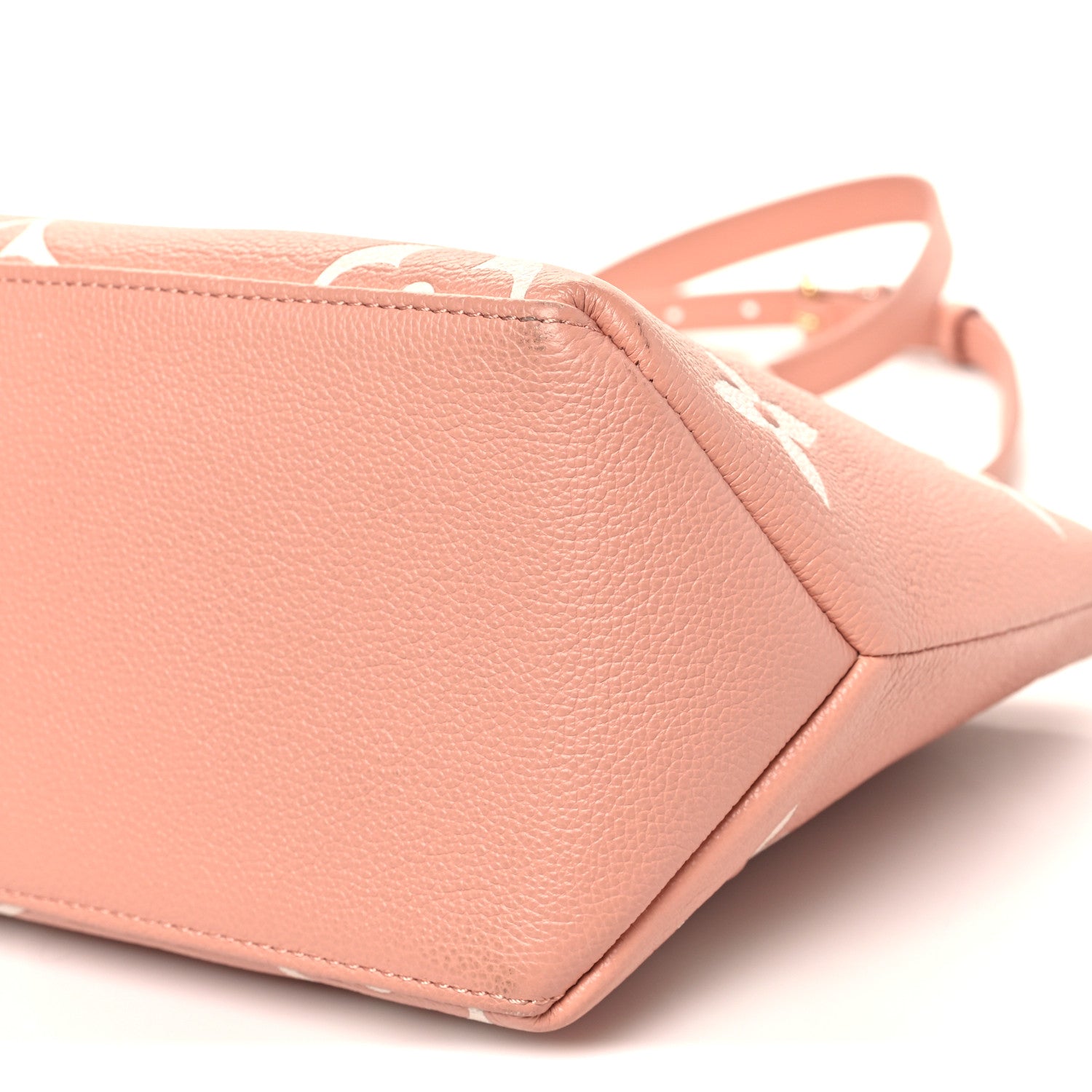 Louis Vuitton Empreinte Monogram Giant Petit Palais Rose Trianon Creme
