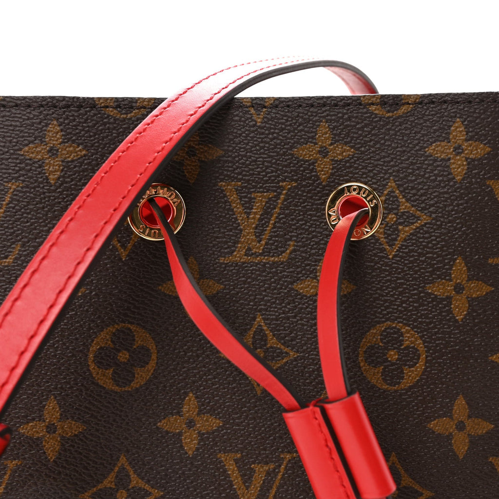 Louis Vuitton Monogram Neonoe MM Coquelicot