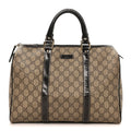 Gucci GG Plus Monogram Medium Joy Boston Dark Brown