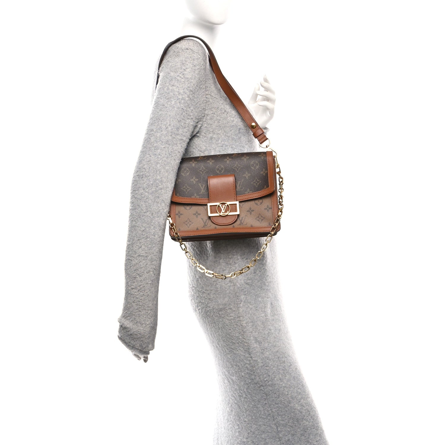 Louis Vuitton Reverse Monogram Dauphine MM