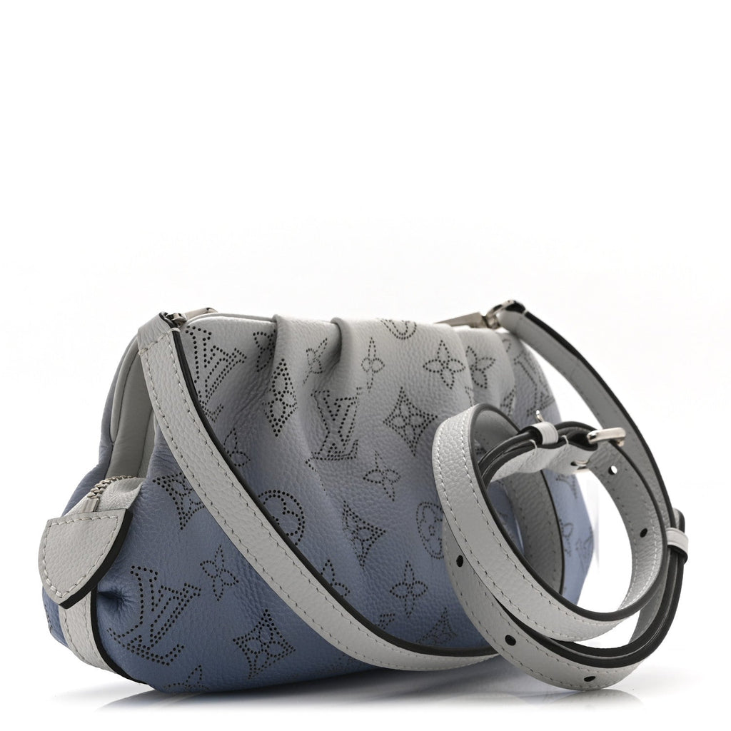 Louis Vuitton Mahina Degrade Scala Mini Pouch Bleu