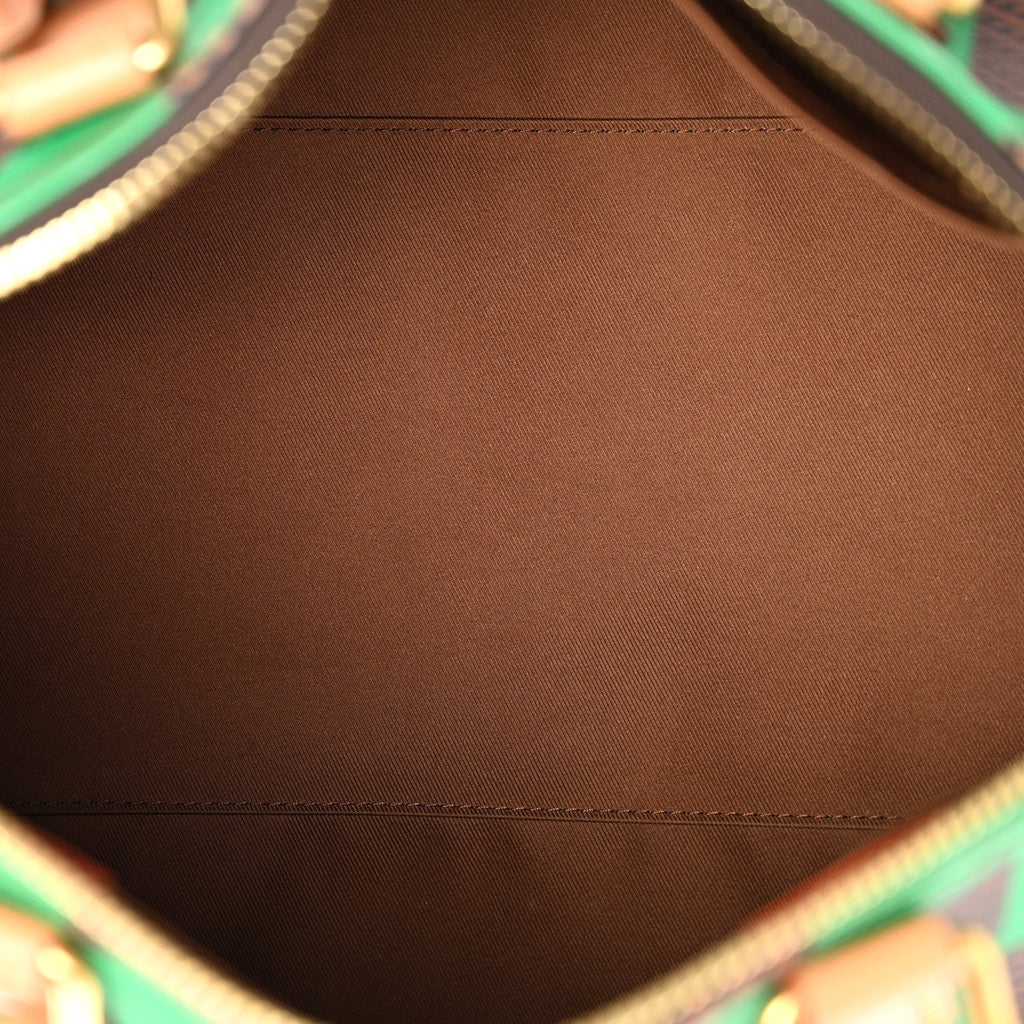 Louis Vuitton Damier Pop Speedy Bandouliere 40 Green
