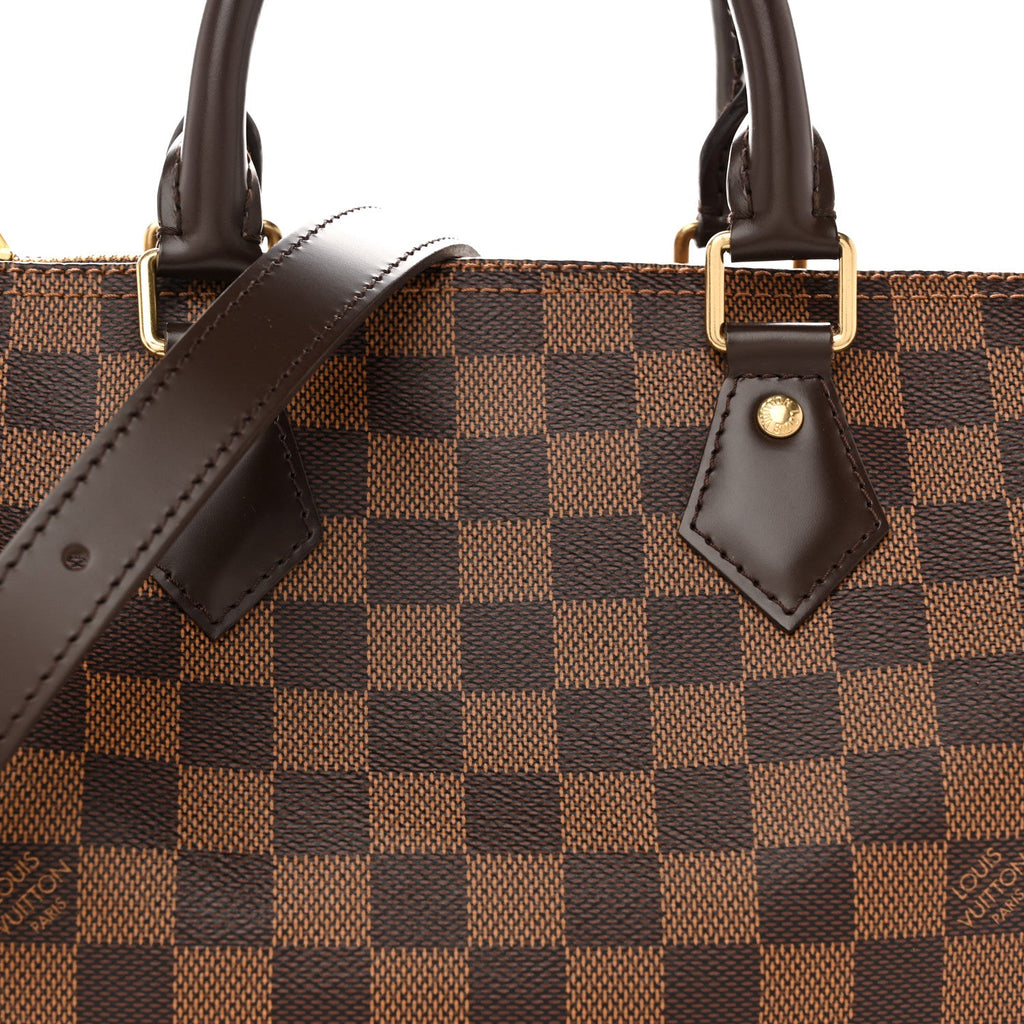 Louis Vuitton Damier Ebene Speedy Bandouliere 25