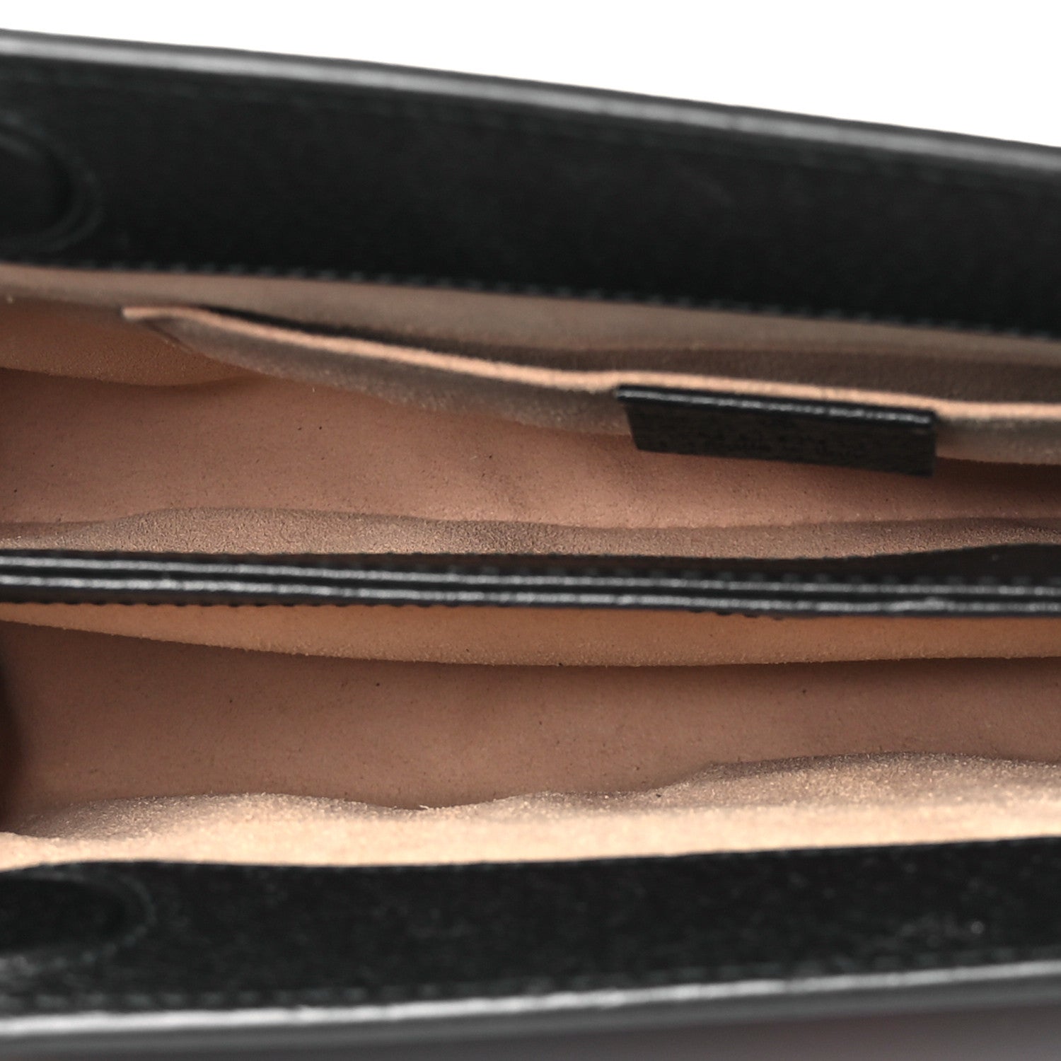 Gucci Calfskin GG Web Small Ophidia Chain Shoulder Bag Black