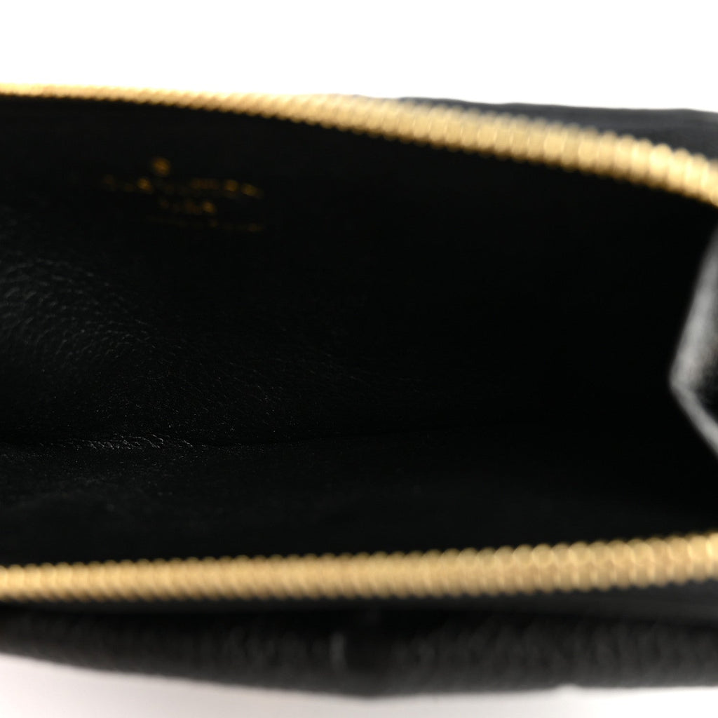 Louis Vuitton Empreinte Recto Verso Card Holder Black