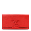 Louis Vuitton Epi Louise Wallet Coquelicot