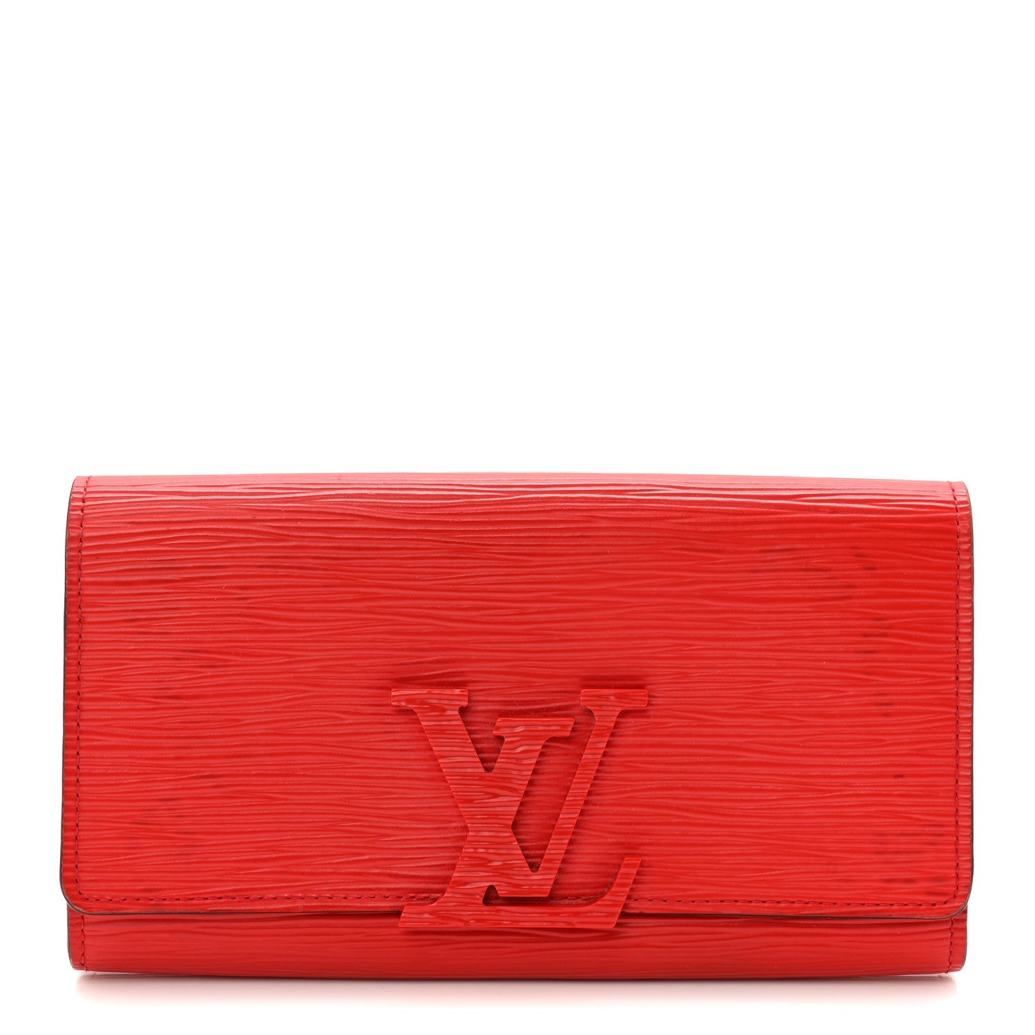 Louis Vuitton Epi Louise Wallet Coquelicot