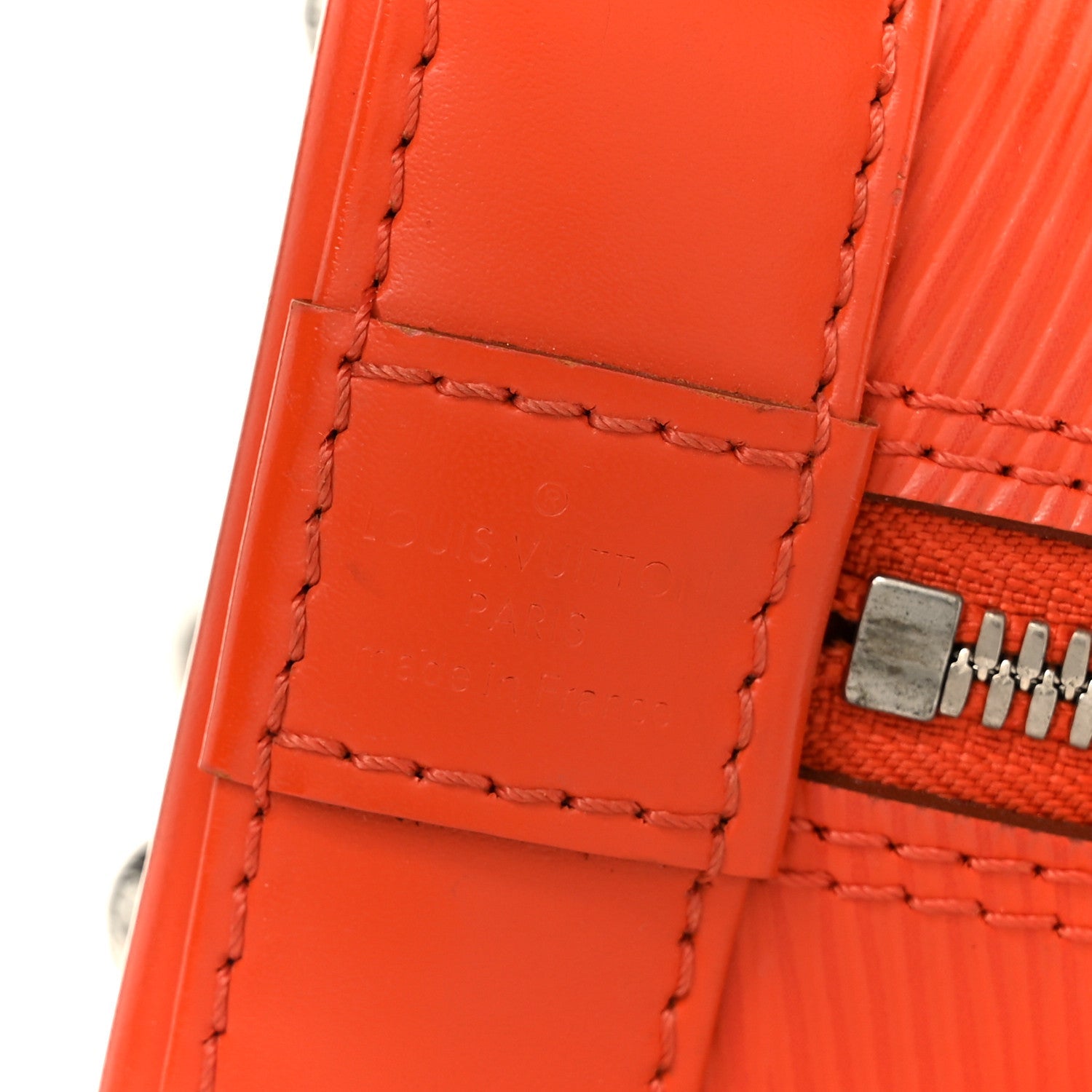Louis Vuitton Epi Alma BB Piment
