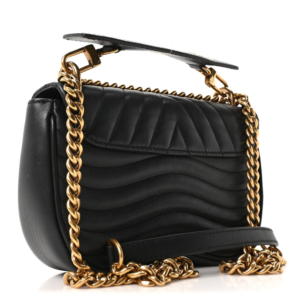 Louis Vuitton Calfskin New Wave Chain PM Black