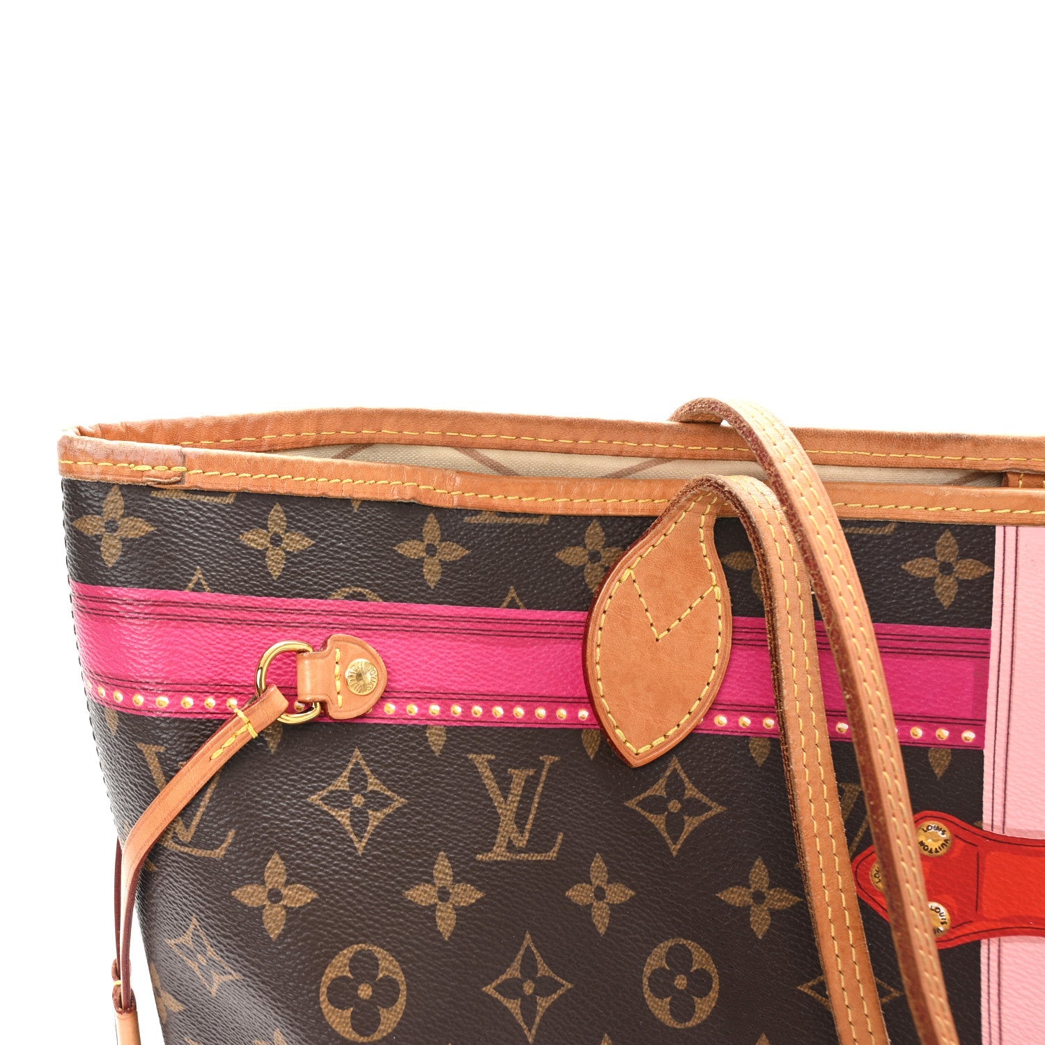 Louis Vuitton Monogram Summer Trunks Neo Neverfull MM