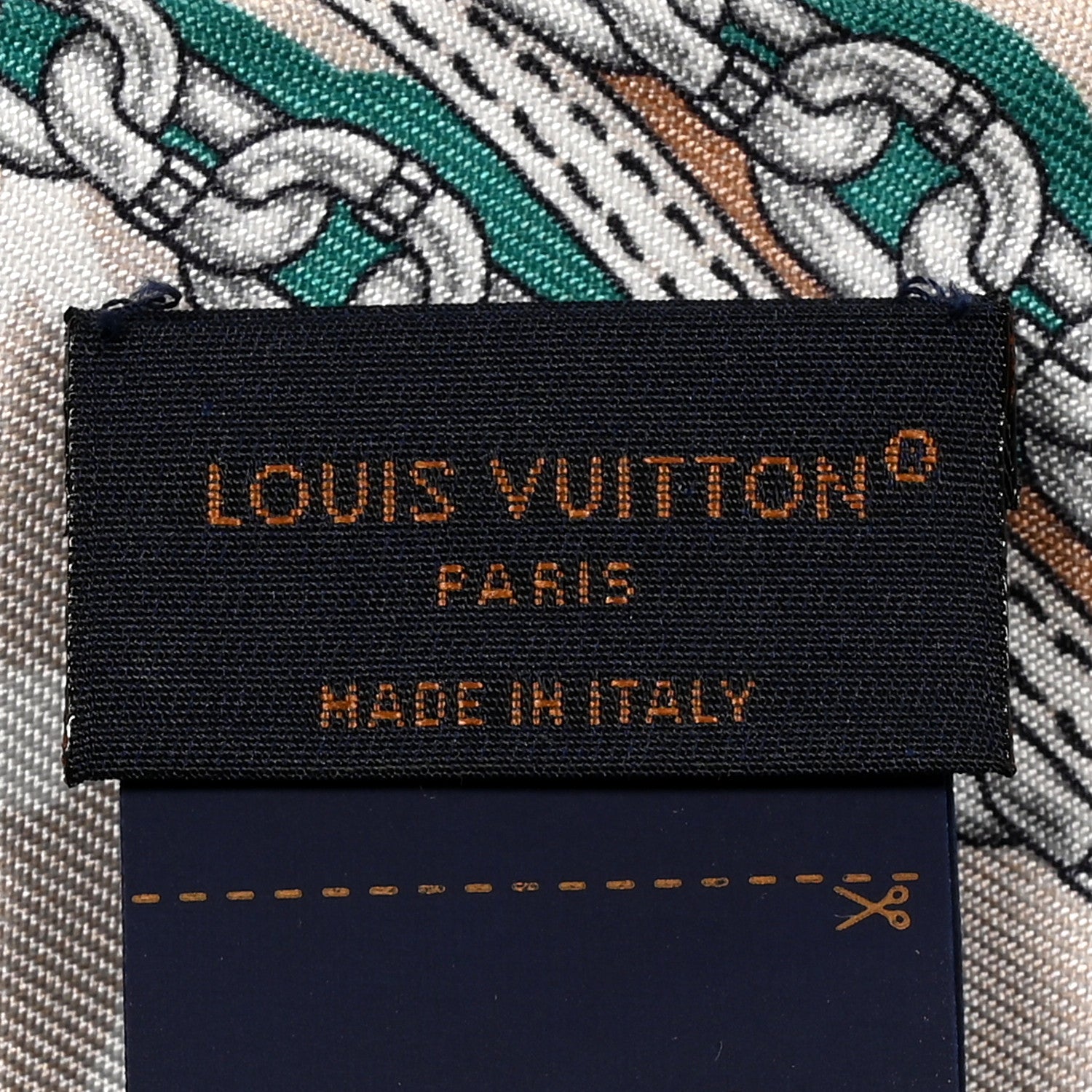 Louis Vuitton Silk Ultimate Monogram BB Bandeau Bleu Marine