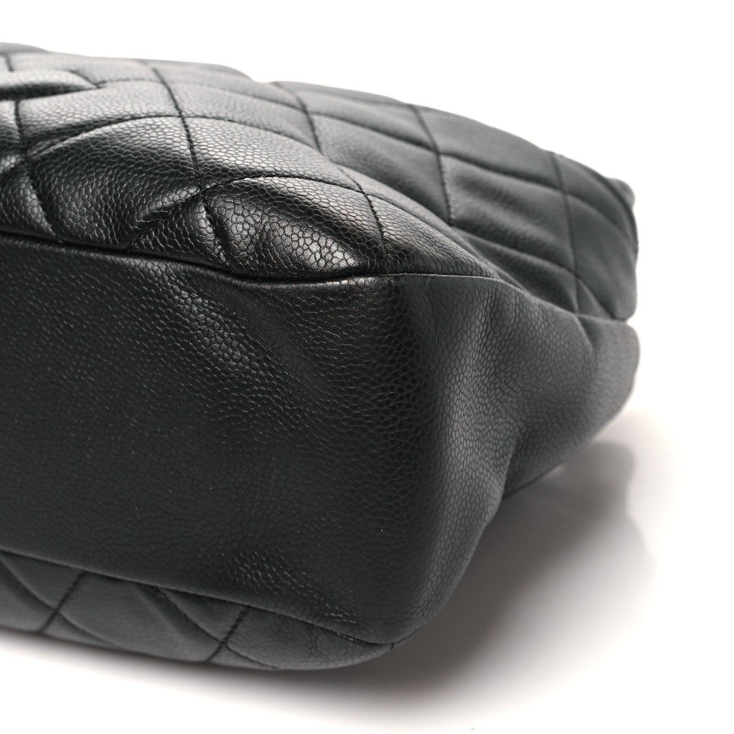 Chanel Caviar Quilted CC Timeless Soft Tote Black