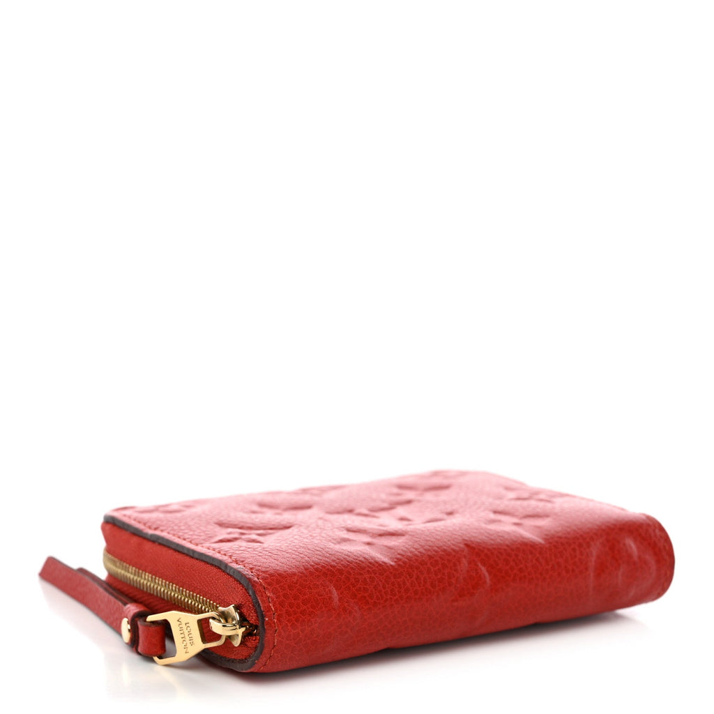Louis Vuitton Empreinte Zippy Coin Purse Cherry
