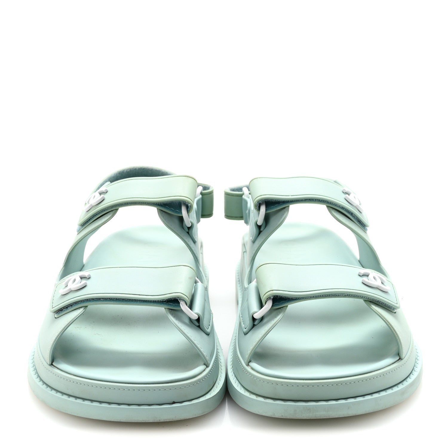 Rubber CC Dad Sandals 39 Light Blue