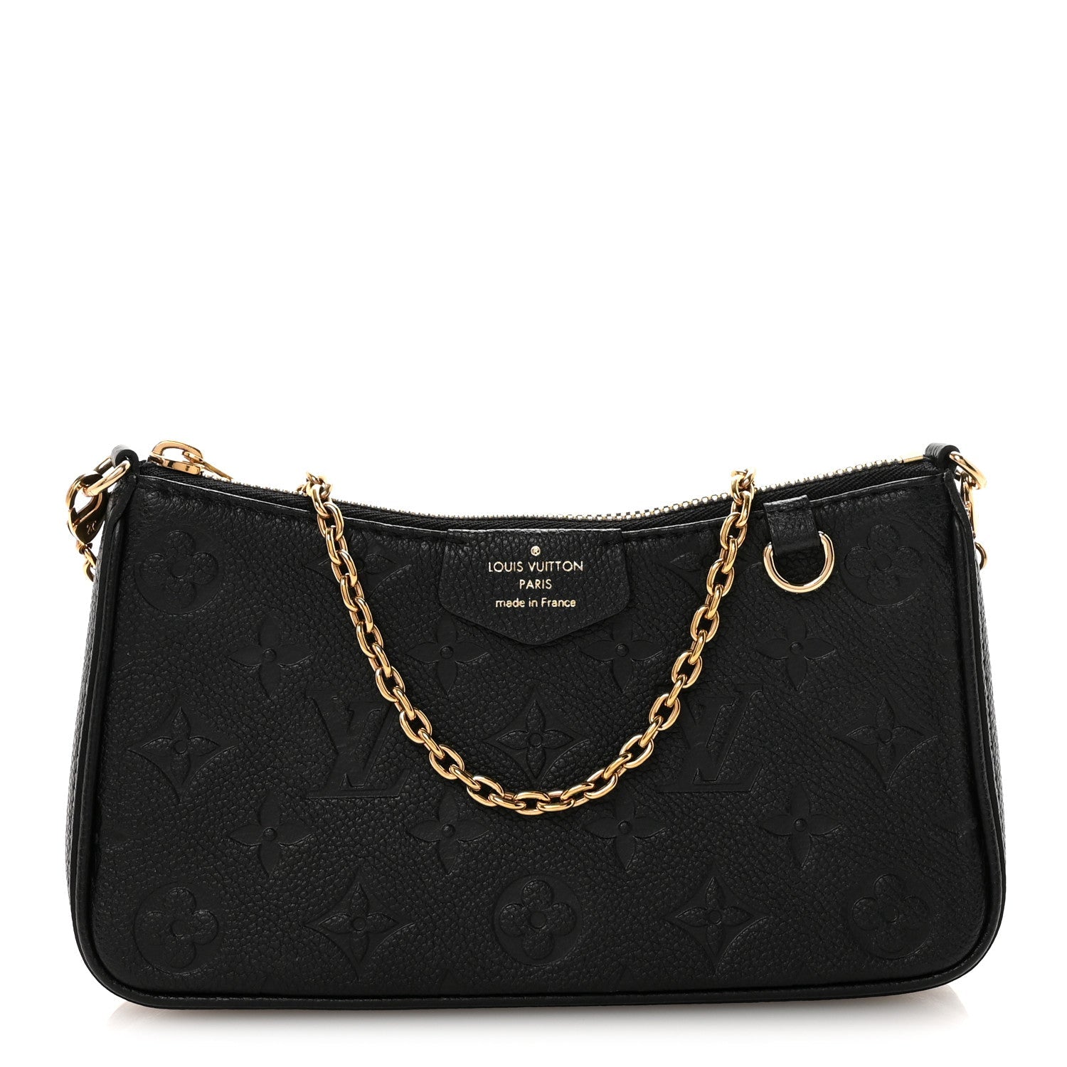 Louis Vuitton Empreinte Easy Pouch On Strap Black