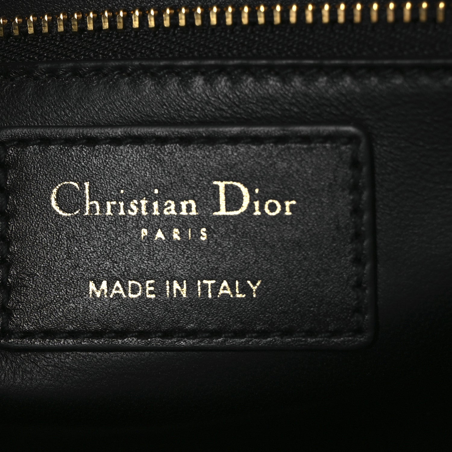 Christian Dior Box Calfskin 30 Montaigne Flap Bag Black