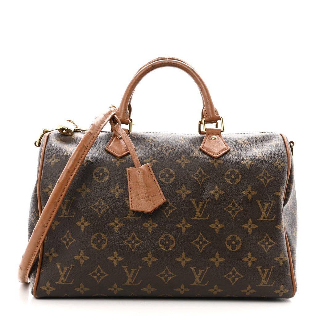 Louis Vuitton Monogram Speedy Soft 30 Boho