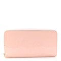 Louis Vuitton Vernis Zippy Wallet Rose Ballerine