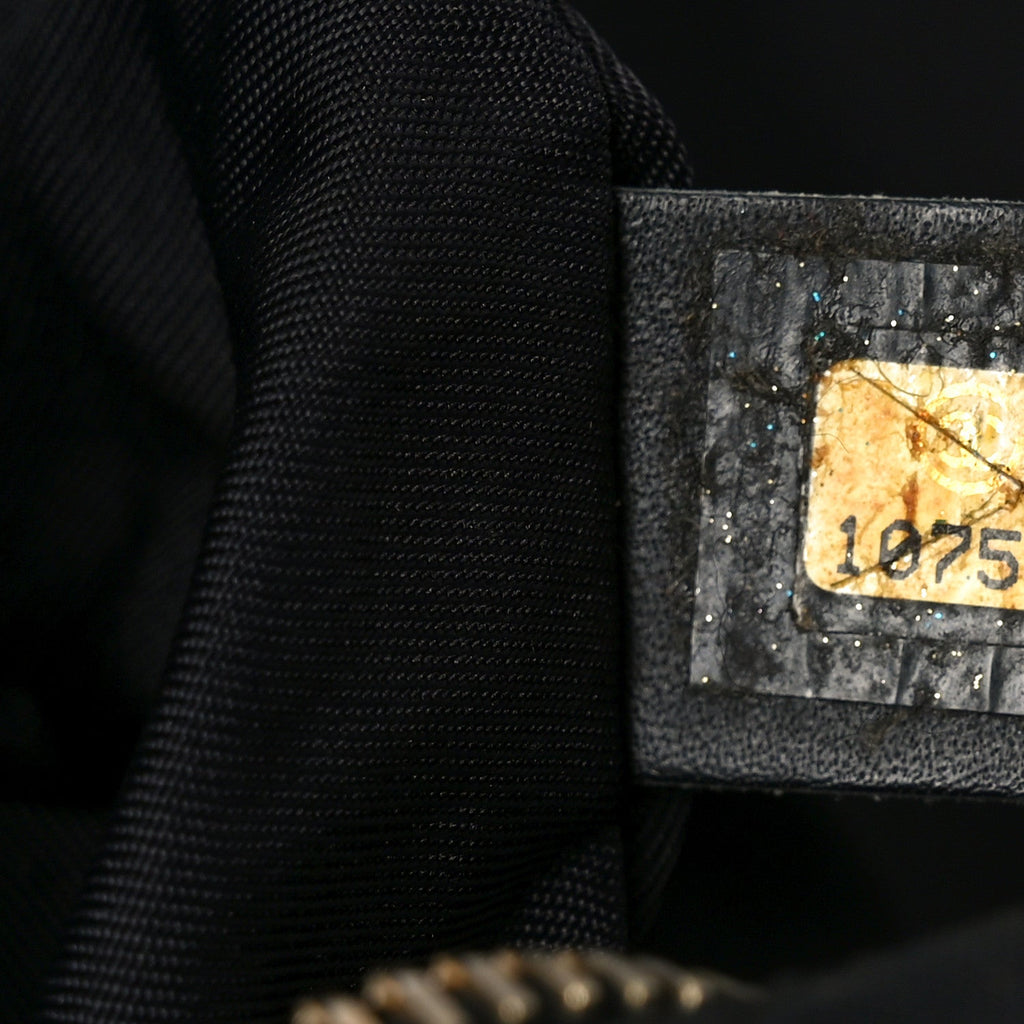 Chanel Nylon Travel Bowler Black