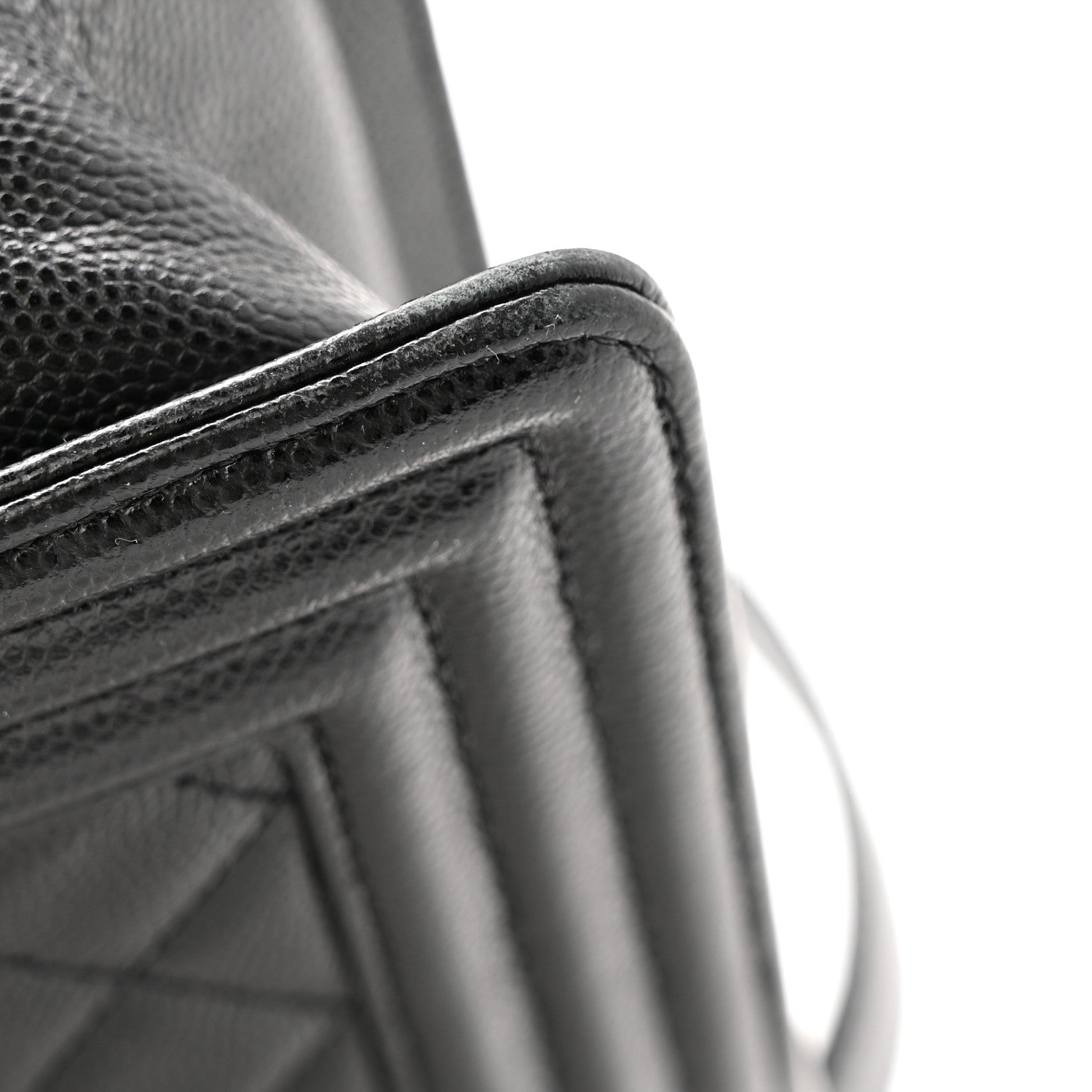 Chanel Caviar Quilted Medium Boy Flap Black